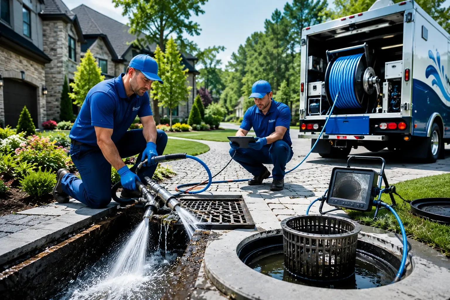 Local outdoor drain cleaning professionals in Mound City, MO